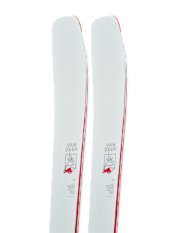 FREERIDE SERIES: Skis for On & Off-Piste Adventures – VAN DEER-Red